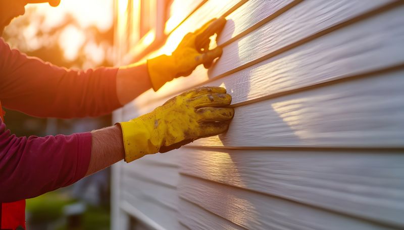 Vinyl siding repair service