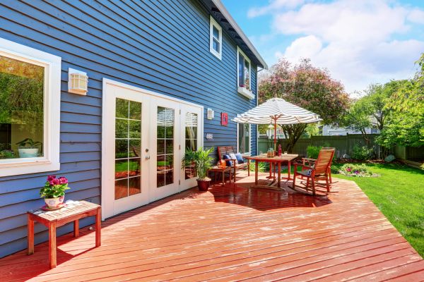 Blue Siding Installation in Carrollton